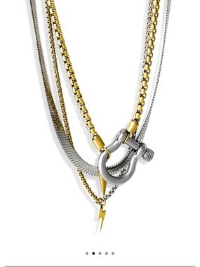 GOLD/SILVER Aura Statement Necklace - Tarnish Free / Water Resistant